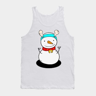 snowman-two design Tank Top